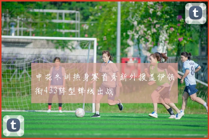 申花冬训热身赛首秀新外援盖伊领衔433阵型锋线出战